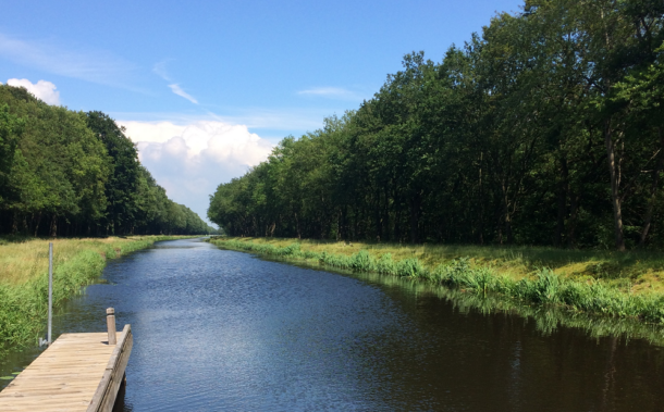 Baggerwerk Ruiten Aa kanaal