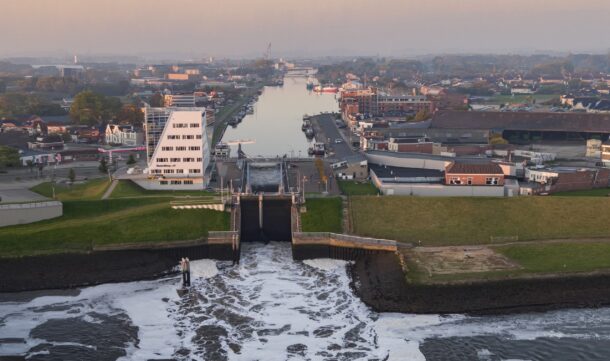 Storm en hoogwater