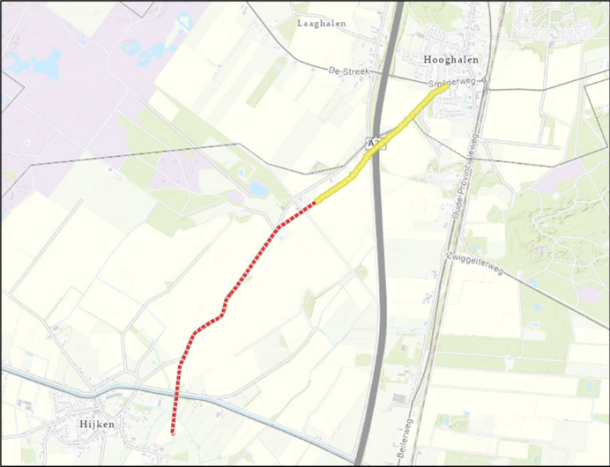 Vervanging persleiding Hooghalen-Hijken